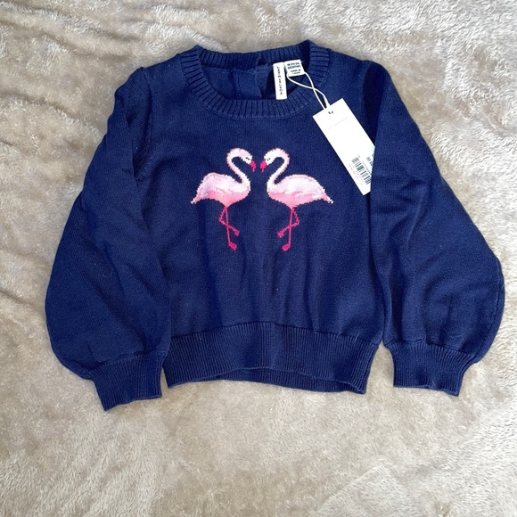 Janie and Jack Other - Janie & Jack Flamingo Sweater